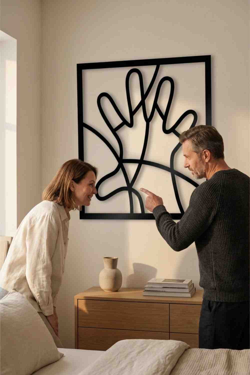 Hand - Romero Brito - Cuadro decorativo | Cortayrecorta.es