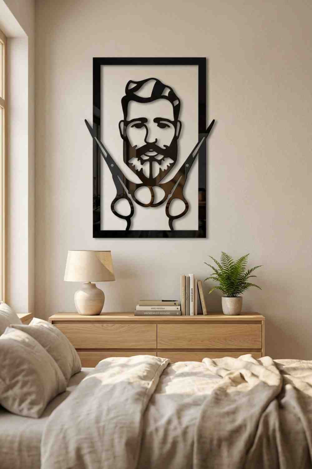 Hombre con estilo - Cuadro decorativo | Cortayrecorta.es