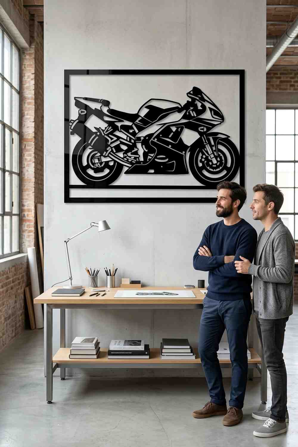 Yamaha YZF-R1 de 1998 - Cuadro decorativo | Cortayrecorta.es