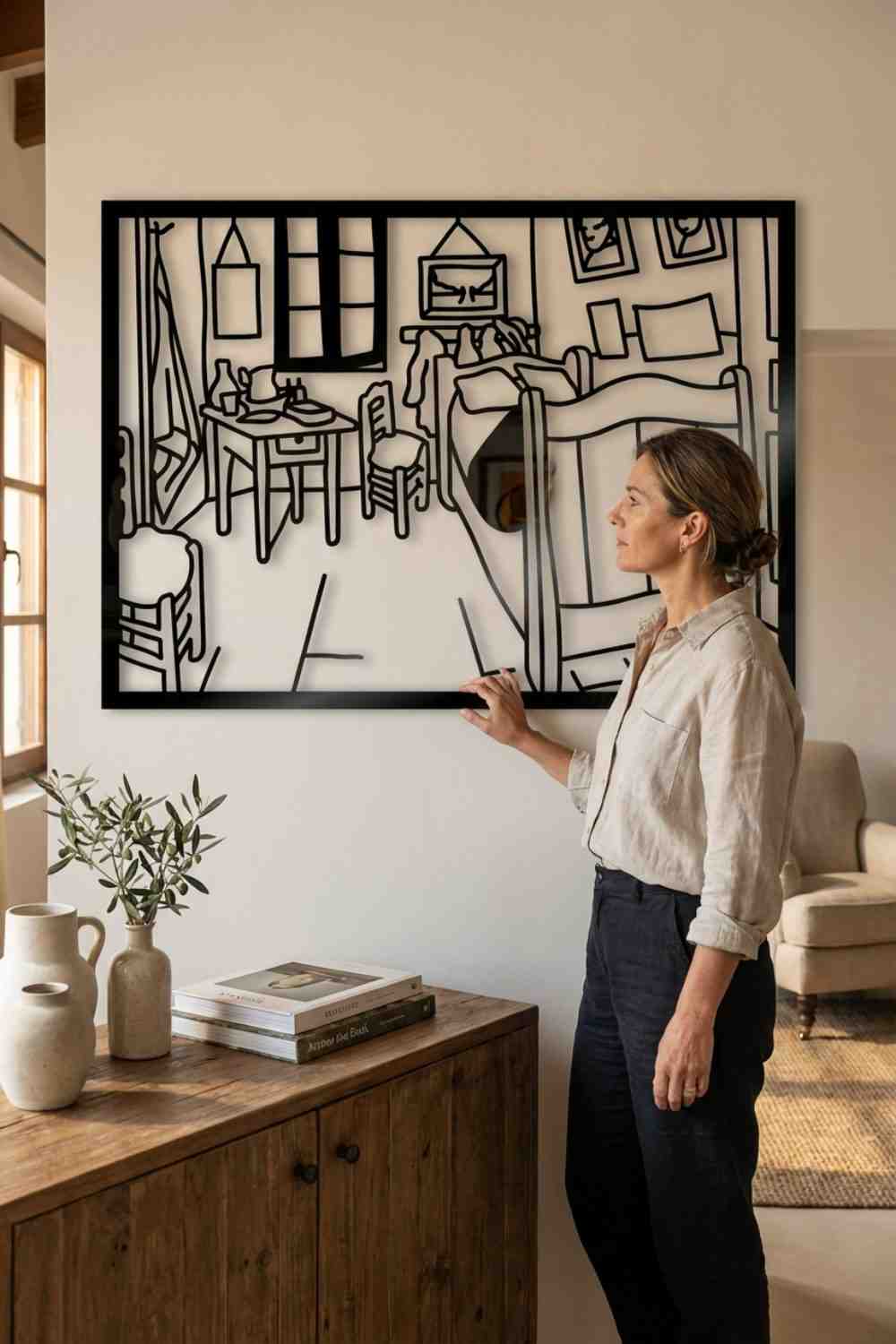 El Dormitorio En Arlés Vincent Van Gogh