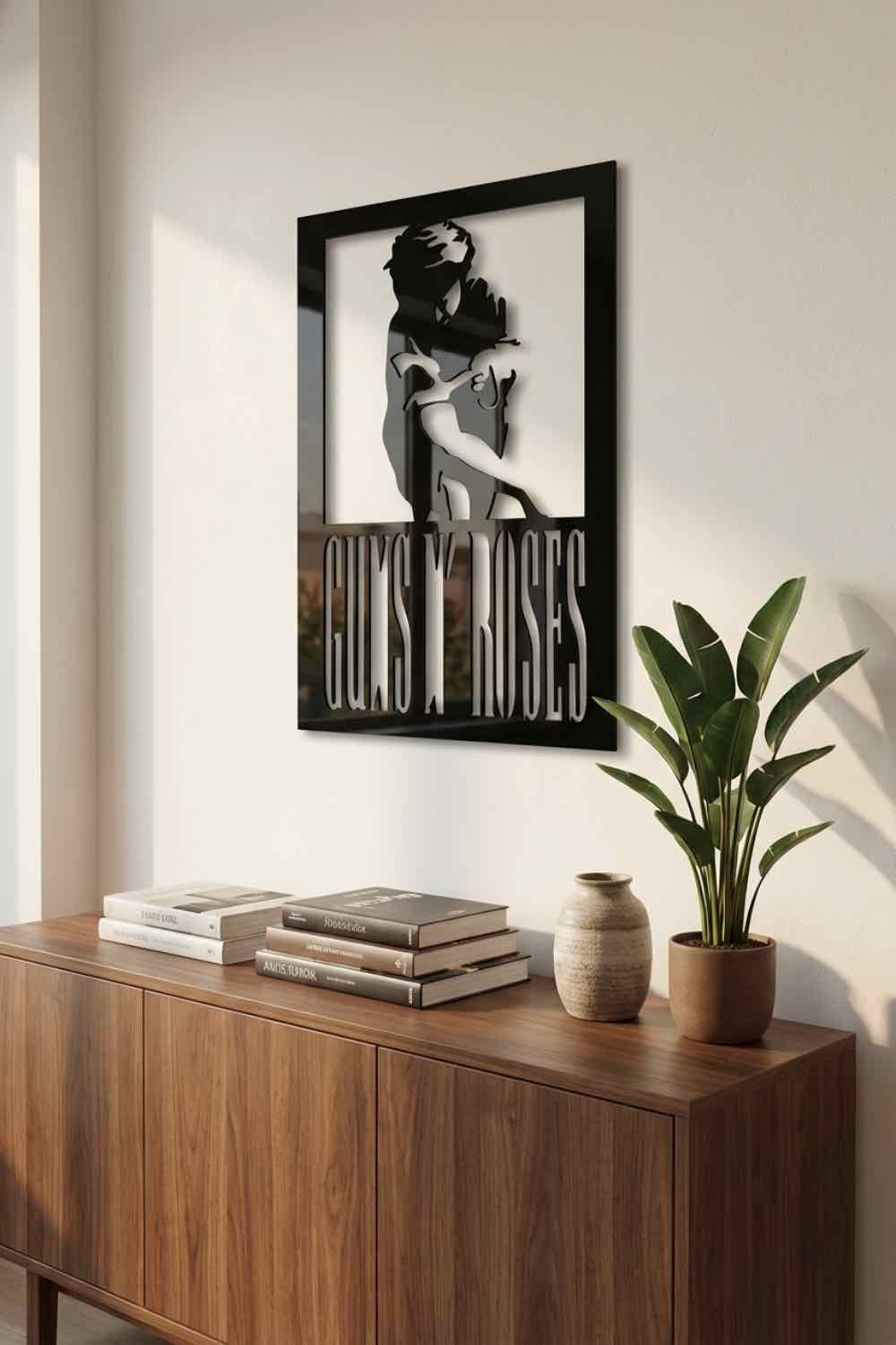 Guns And Roses Cartel - Cuadro decorativo | Cortayrecorta.es
