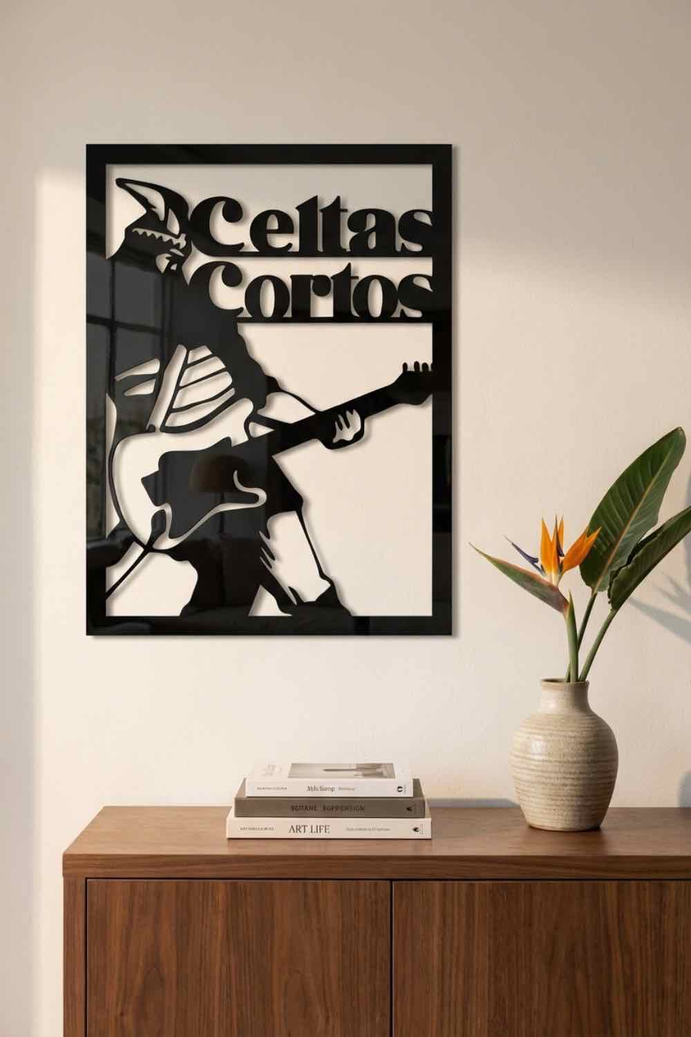 Celtas Cortos - Cuadro decorativo | Cortayrecorta.es