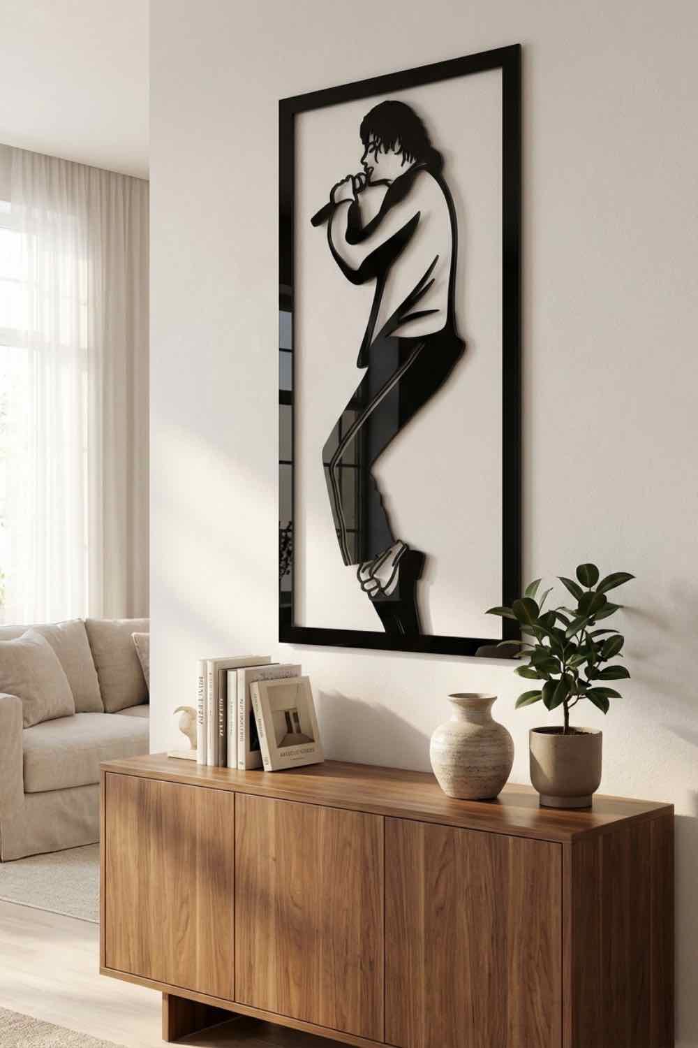 Michael Jackson In Concert - Cuadro decorativo | Cortayrecorta.es