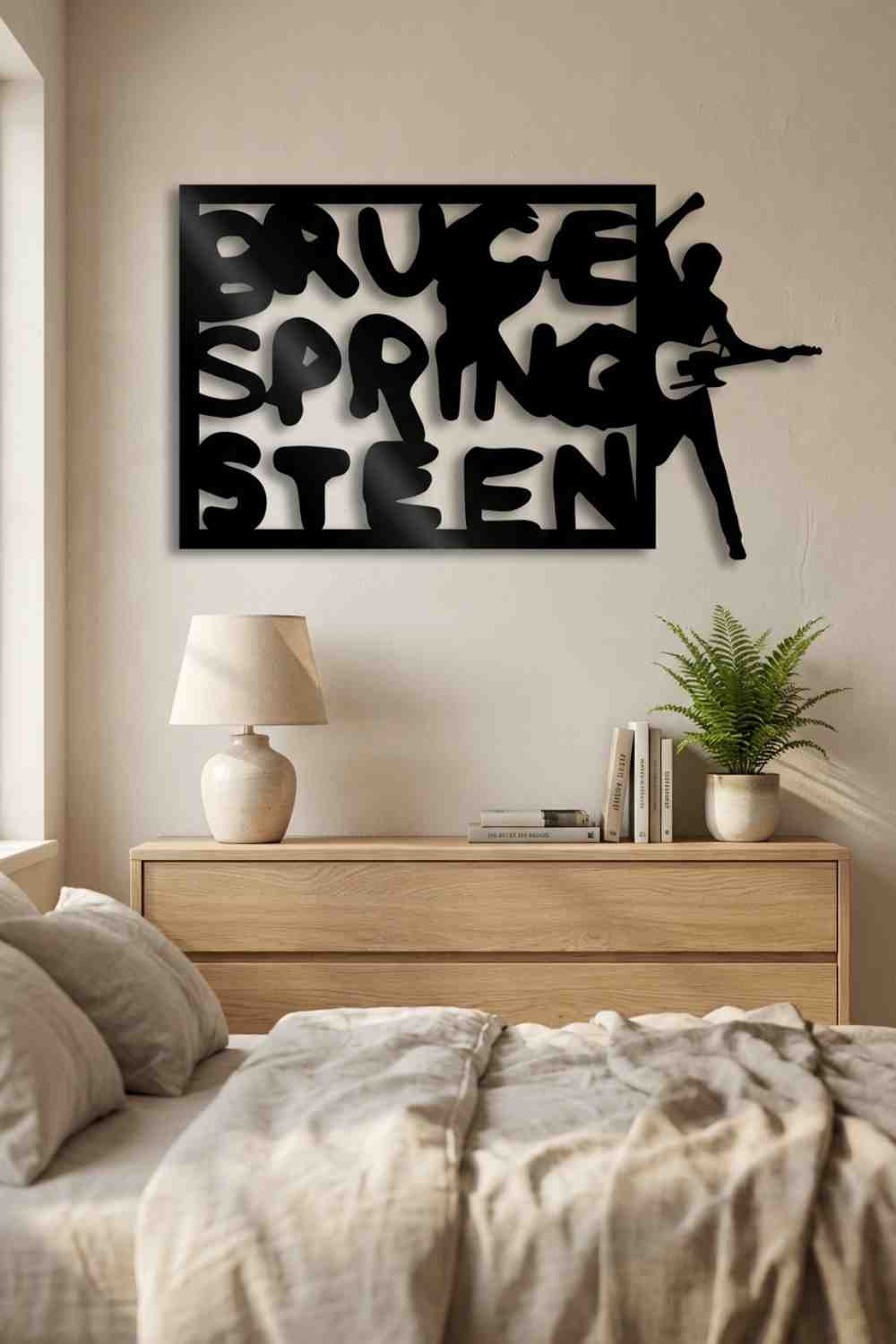 Bruce Springteen Art - Cuadro decorativo | Cortayrecorta.es