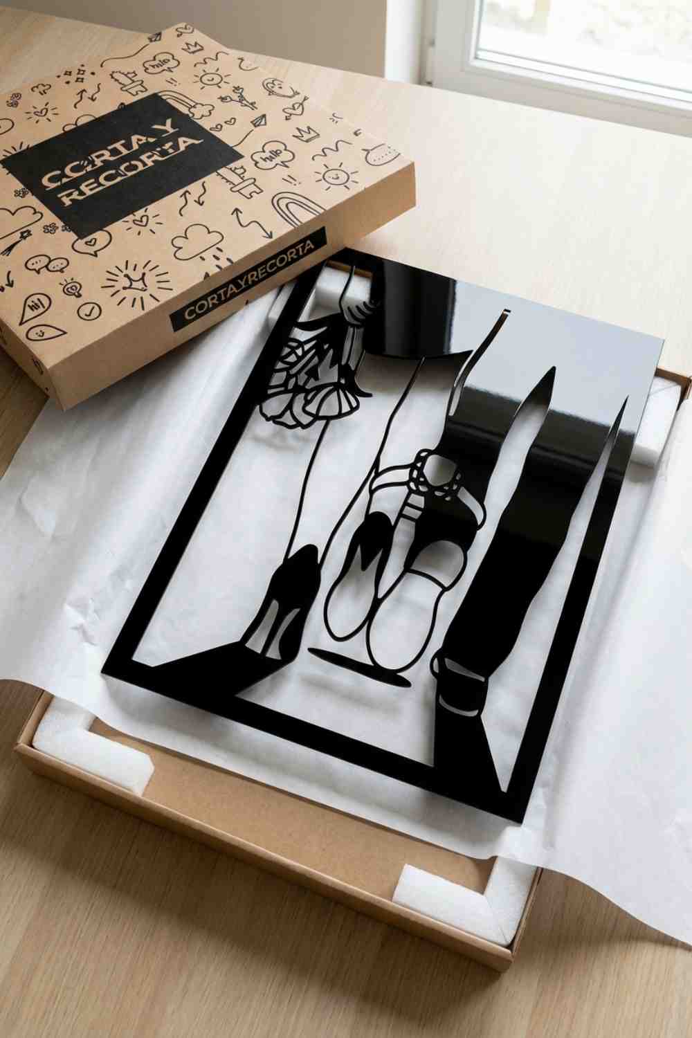 Comprometidos - Cuadro decorativo | Cortayrecorta.es