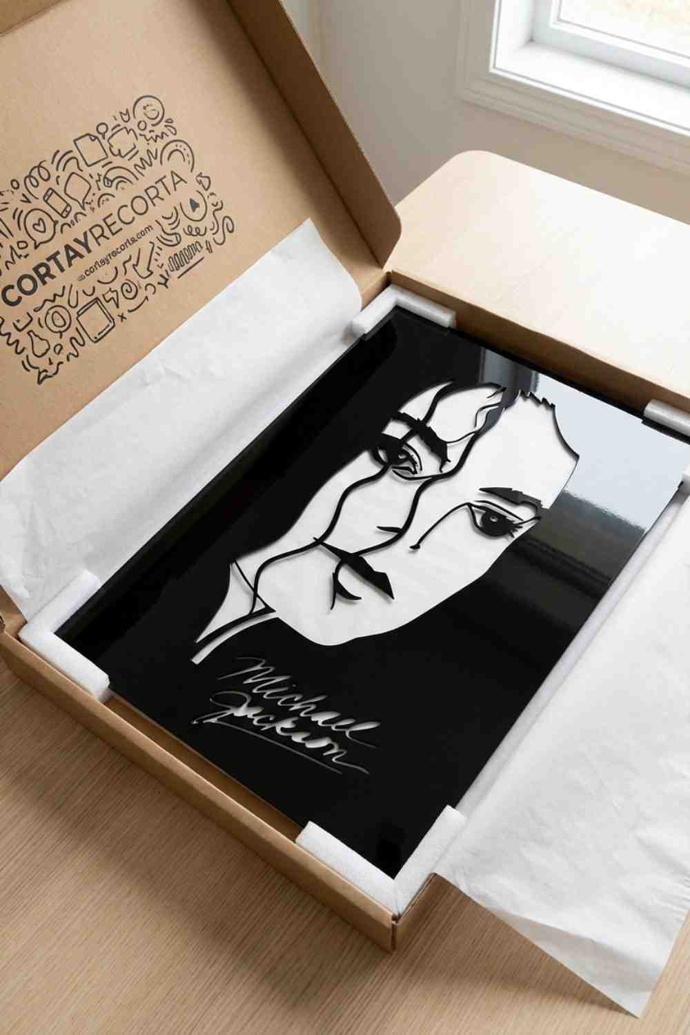 Michael Jackson - Cuadro decorativo | Cortayrecorta.es