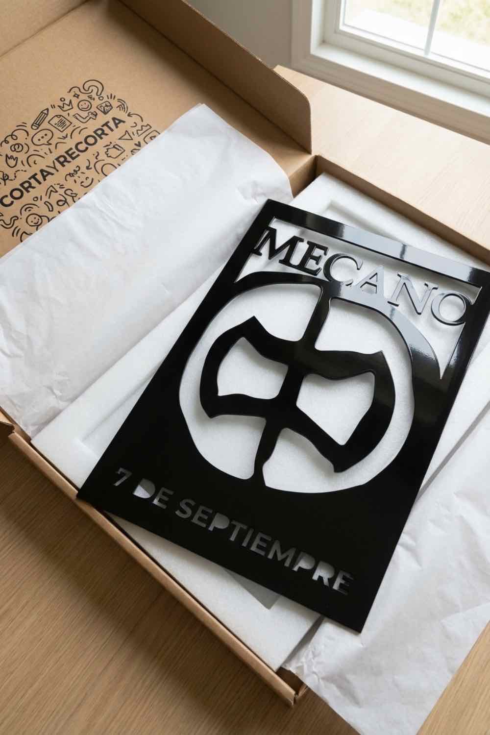 Mecano 7 De Septiembre - Cuadro decorativo | Cortayrecorta.es