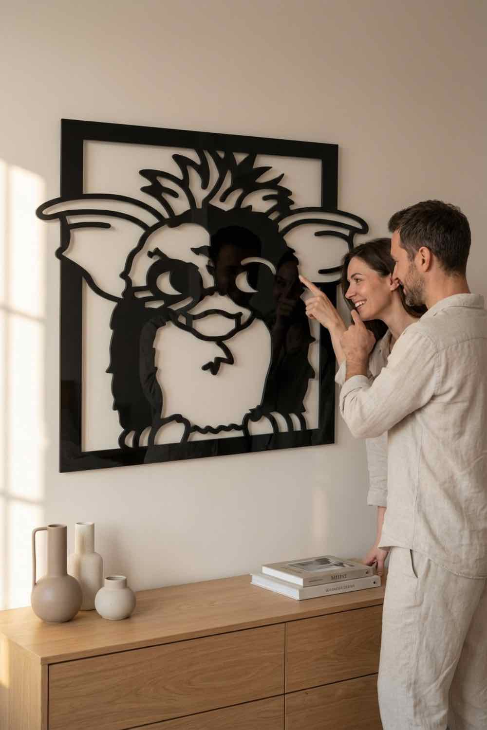 Furby Gizmo - Cuadro decorativo | Cortayrecorta.es