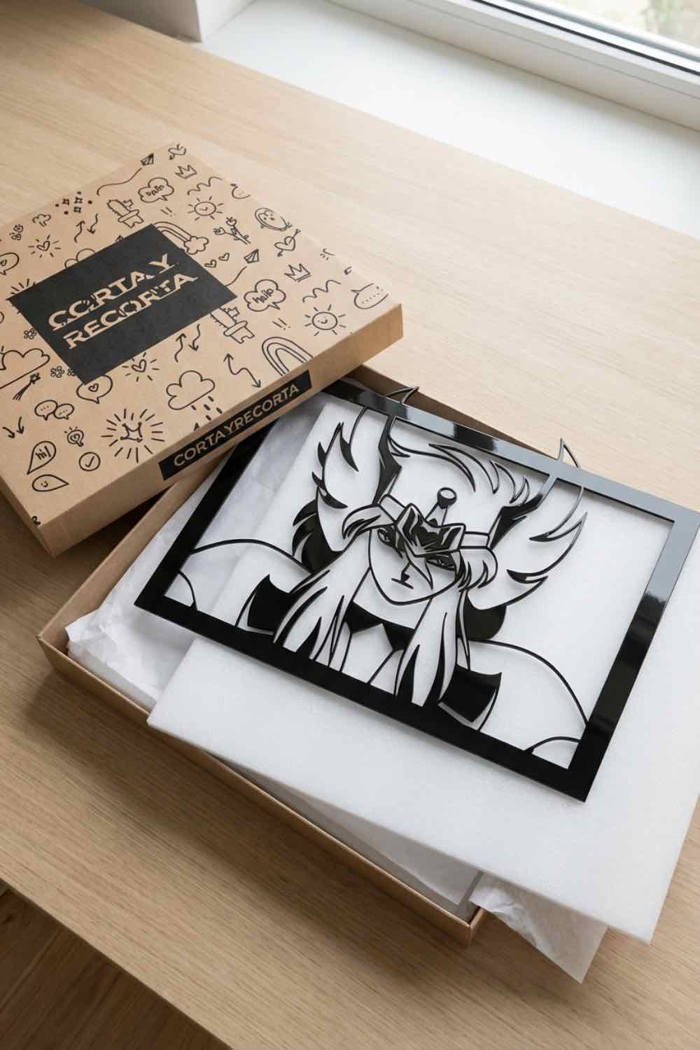 Hyõga De Cisne - Caballeros Del Zodiaco - Cuadro decorativo | Cortayrecorta.es
