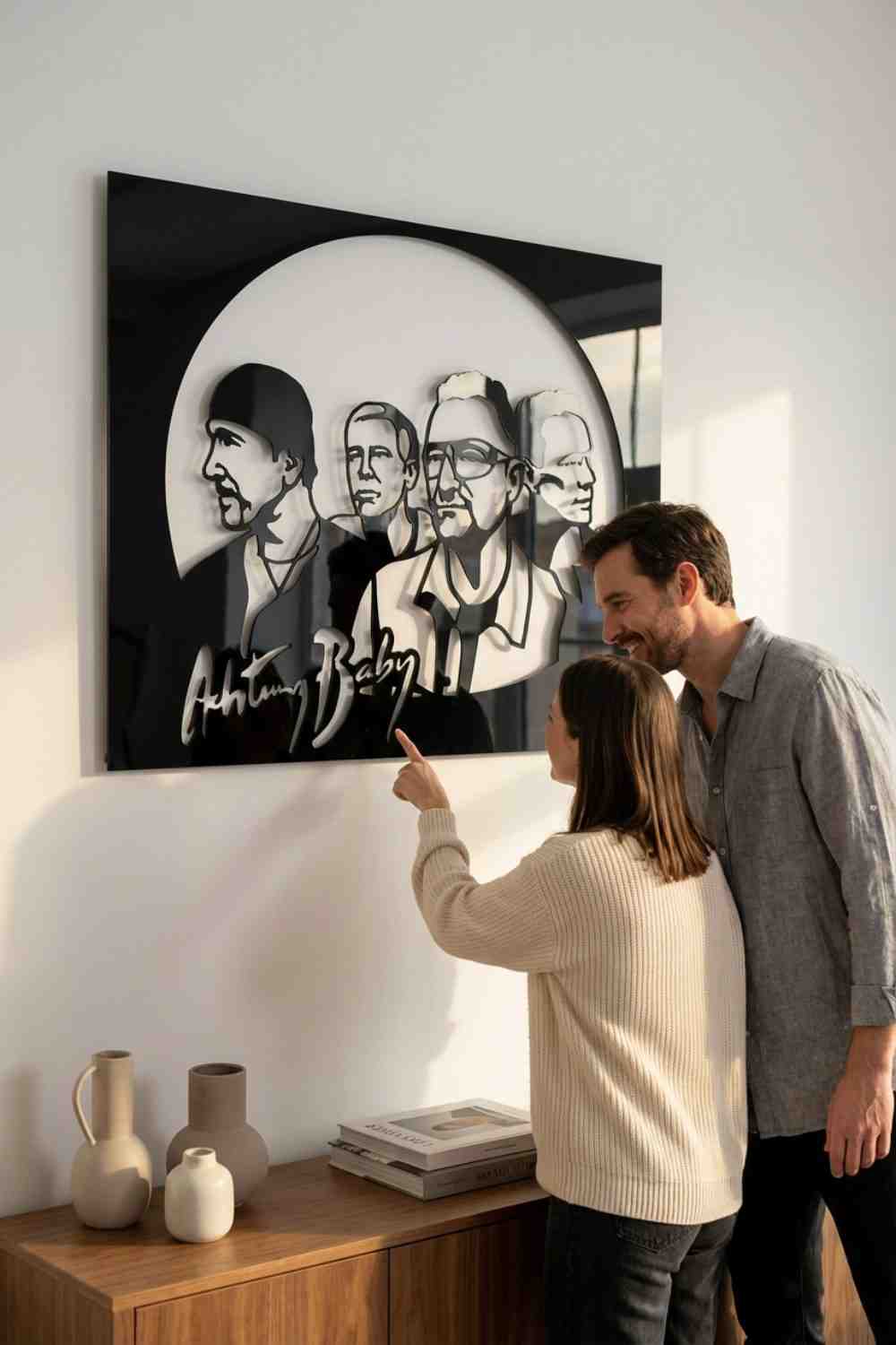 U2 - Cuadro decorativo | Cortayrecorta.es