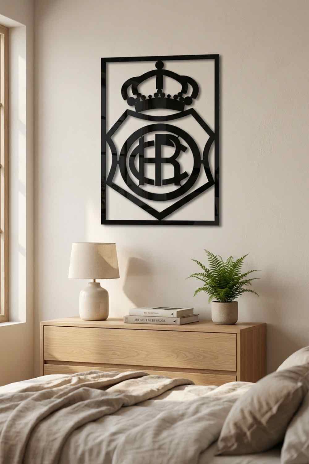 Escudo Recreativo De Huelva - Cuadro decorativo | Cortayrecorta.es