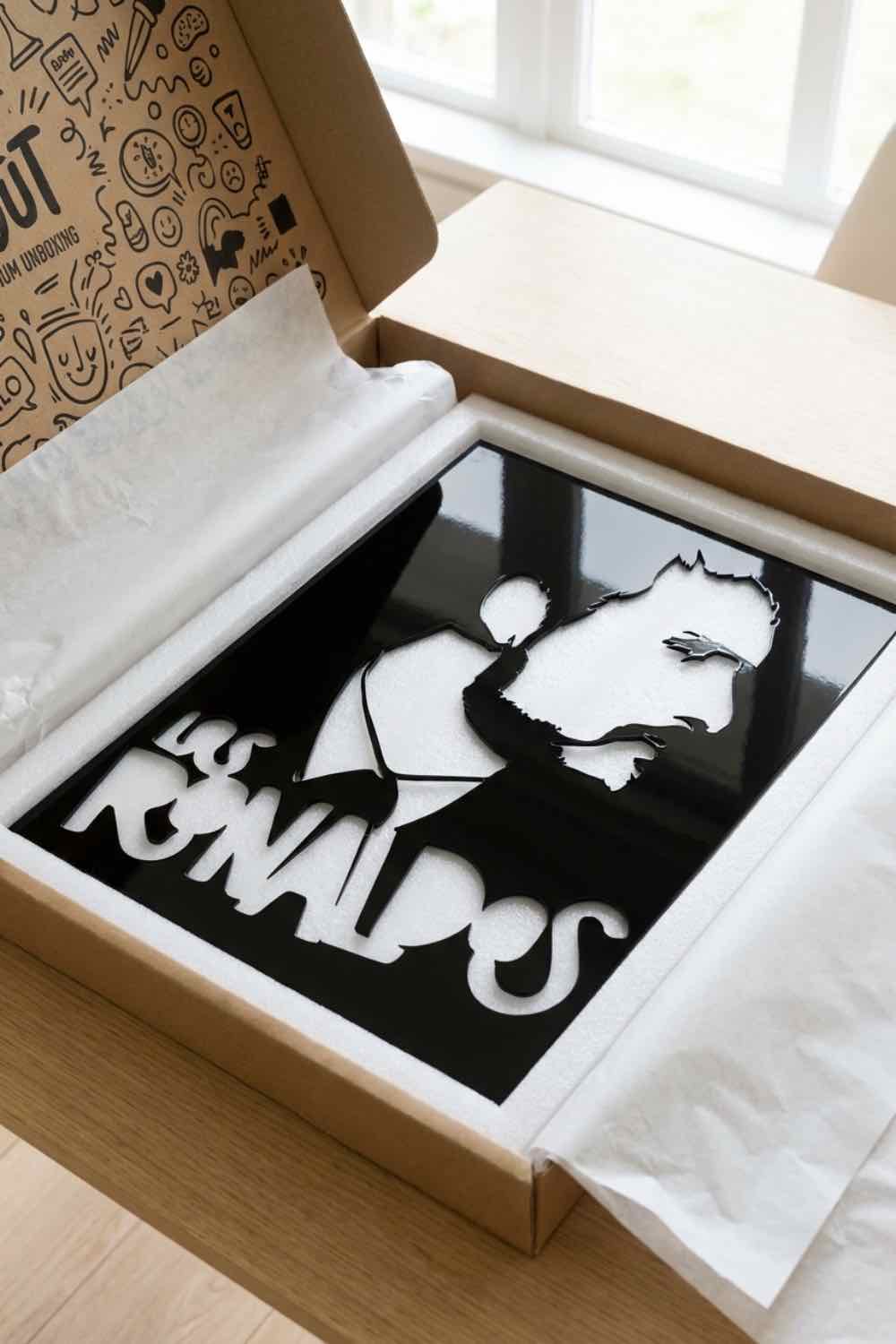 Los Ronaldos - Coque Maya - Cuadro decorativo | Cortayrecorta.es