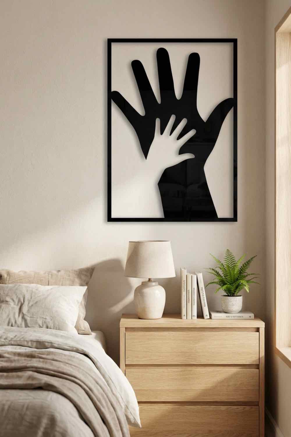 Padre E Hijo - Cuadro decorativo | Cortayrecorta.es
