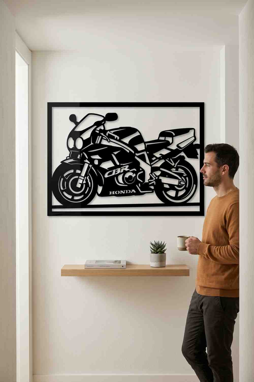 Honda CBR900RR FireBlade de 1992 - Cuadro decorativo | Cortayrecorta.es