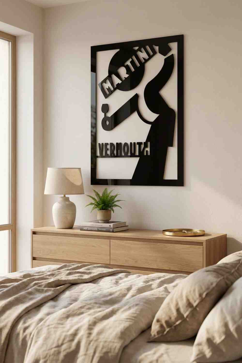 Martini Vermouth - Cuadro decorativo | Cortayrecorta.es