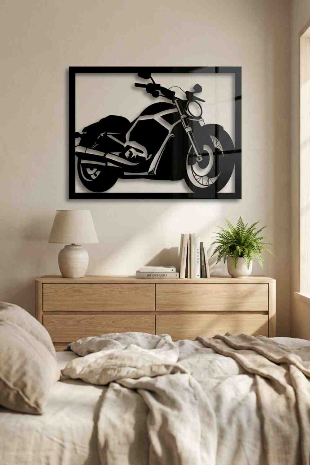 Harley Davidson V Road - Cuadro decorativo | Cortayrecorta.es