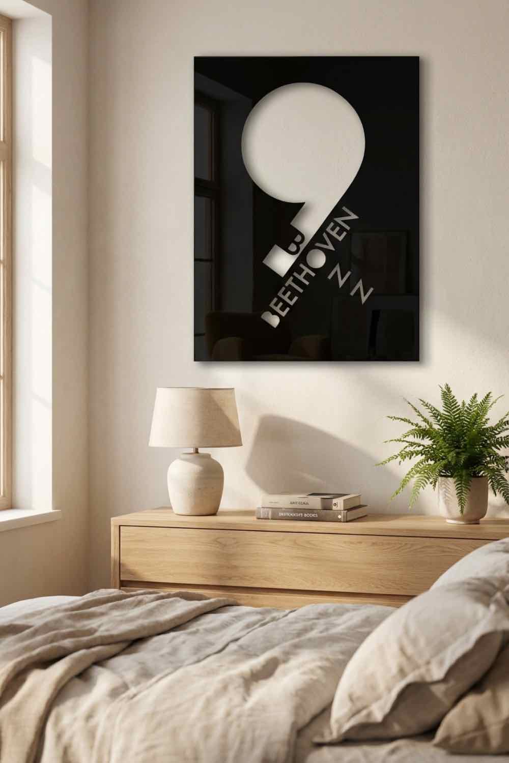 9 Sinfonía Beethoven - Cuadro decorativo | Cortayrecorta.es