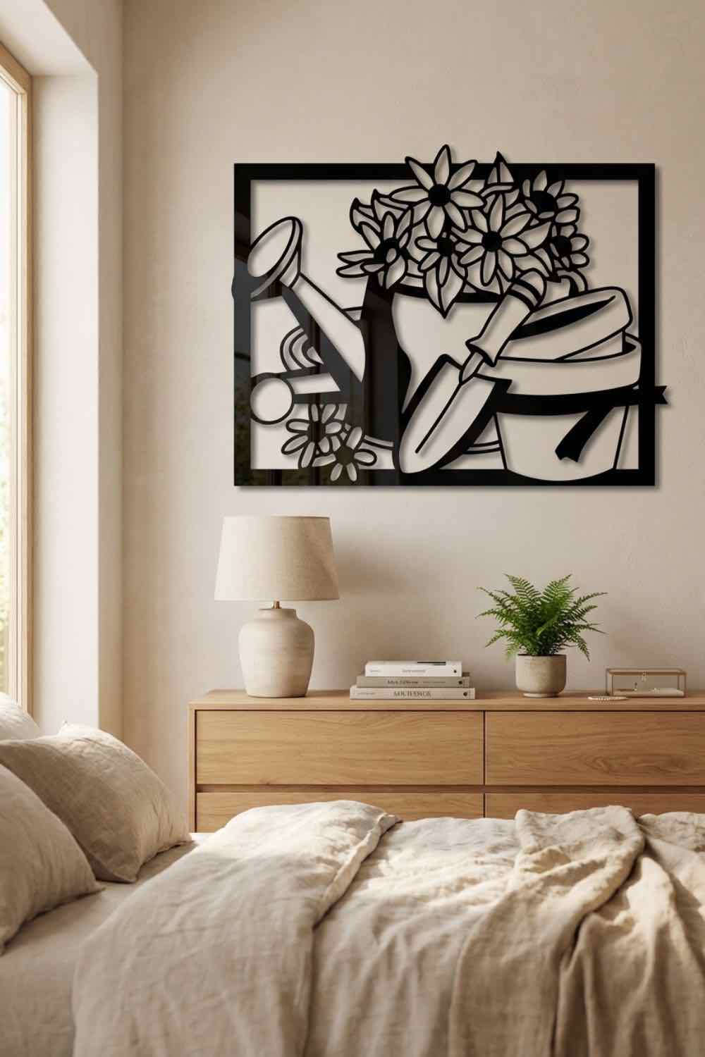 Utensilios Del Jardín - Cuadro decorativo | Cortayrecorta.es