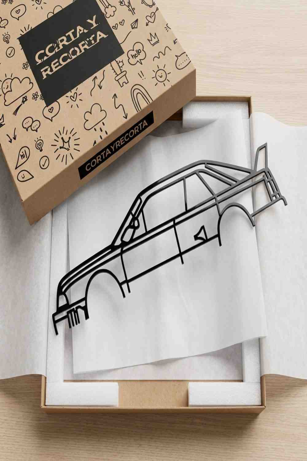 Audi 90 Quattro Imsa Gto - Cuadro decorativo | Cortayrecorta.es