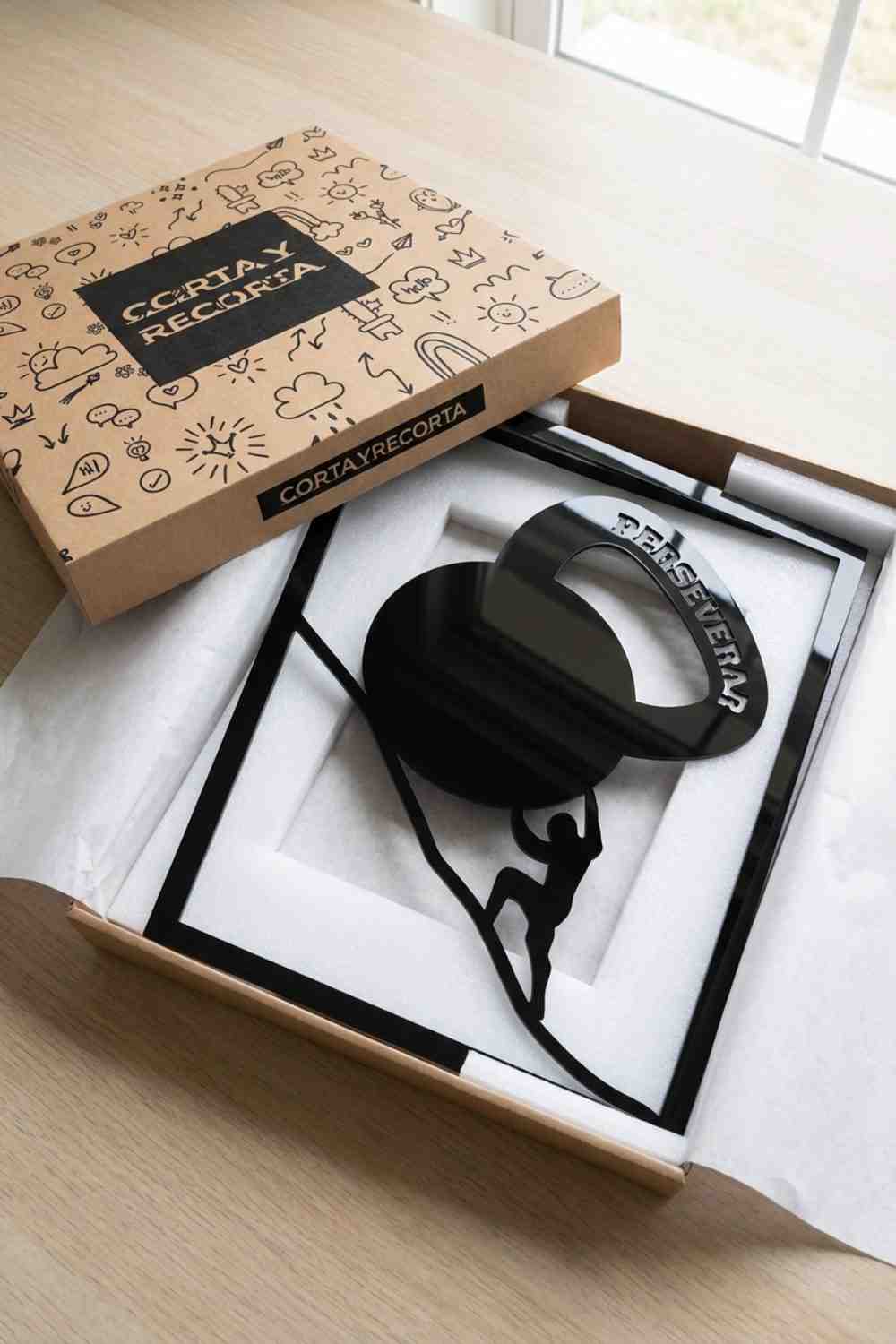 Perseverar - Cuadro decorativo | Cortayrecorta.es