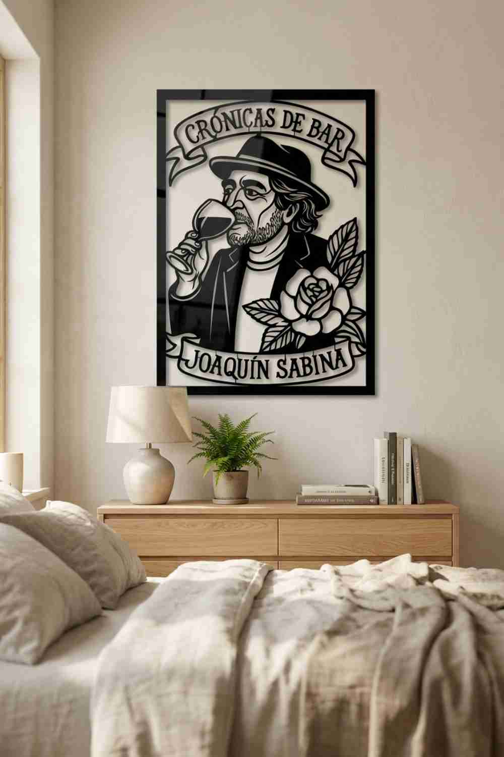 Sabina & Crónicas de Bar - Cuadro decorativo | Cortayrecorta.es