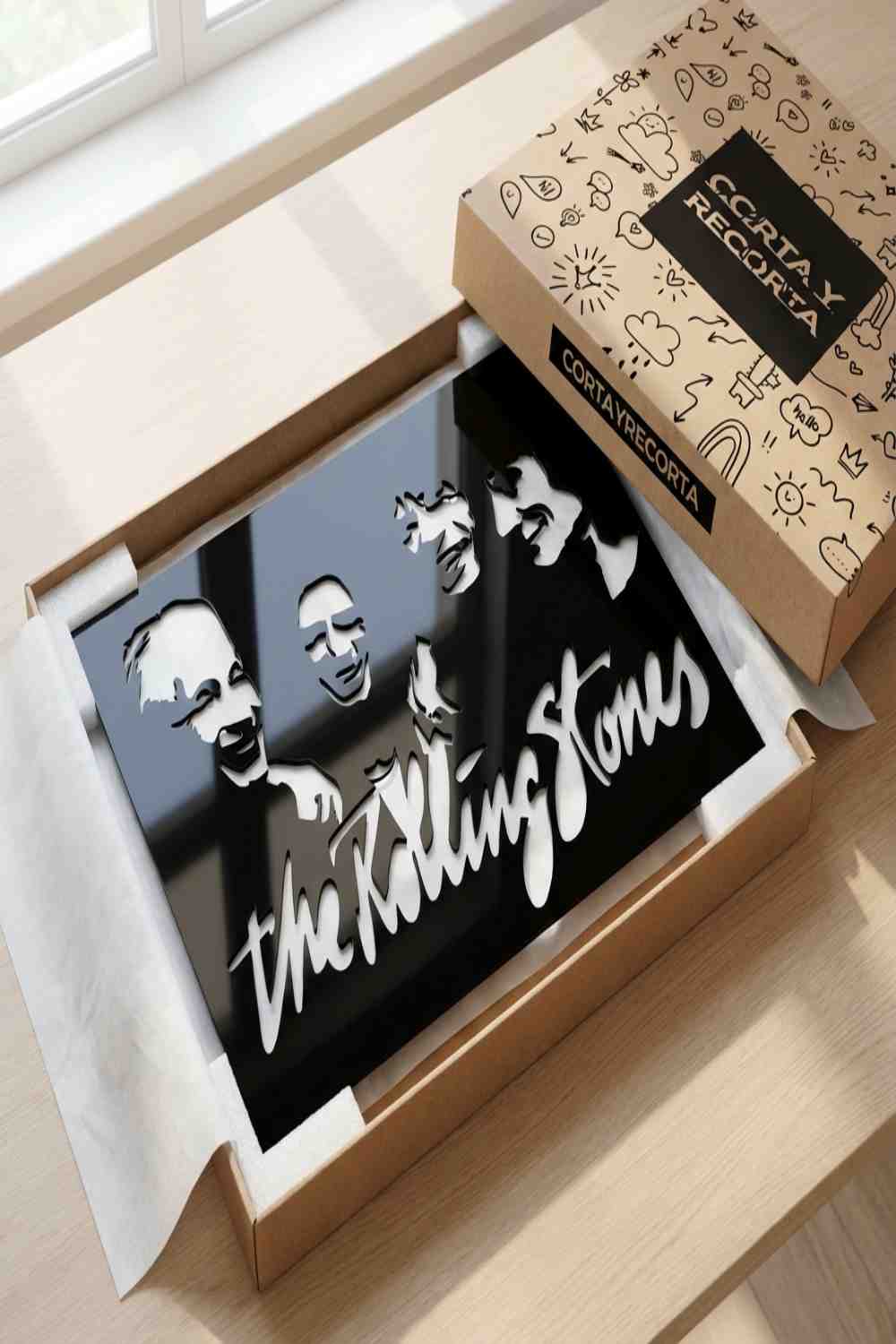 Rolling Stones - Cuadro decorativo | Cortayrecorta.es