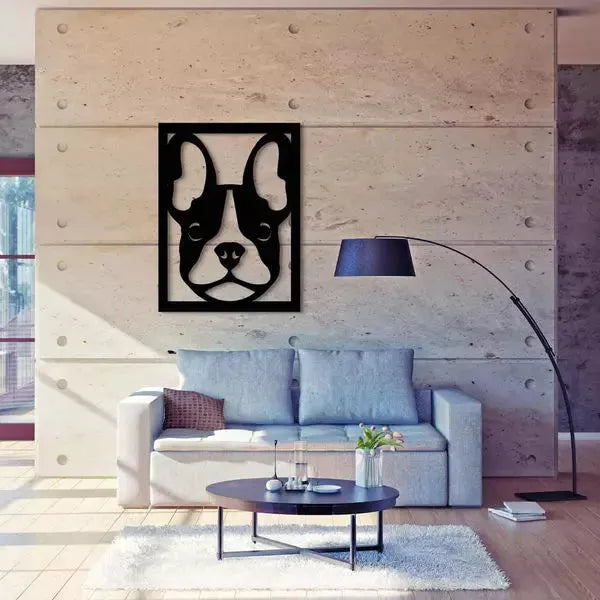 PUPPY DOG Los cuadros de animales son la nueva tendencia decorativa de esta temporada. Utilizarlas para decorar una pared animará tu espacio y aportará un estilo salvaje a tu hogar