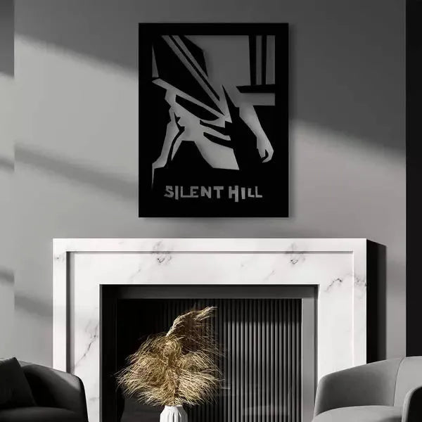 Silent hill Pyramid head Fabricadas en Aluminio Cristal lacada al horno, La garantía del color es ilimitada incluso en exteriores, Únicos y exclusivos, aportan un efecto visual diferente a cualquier rincón, deslumbran, brillan y destacan, como TÚ