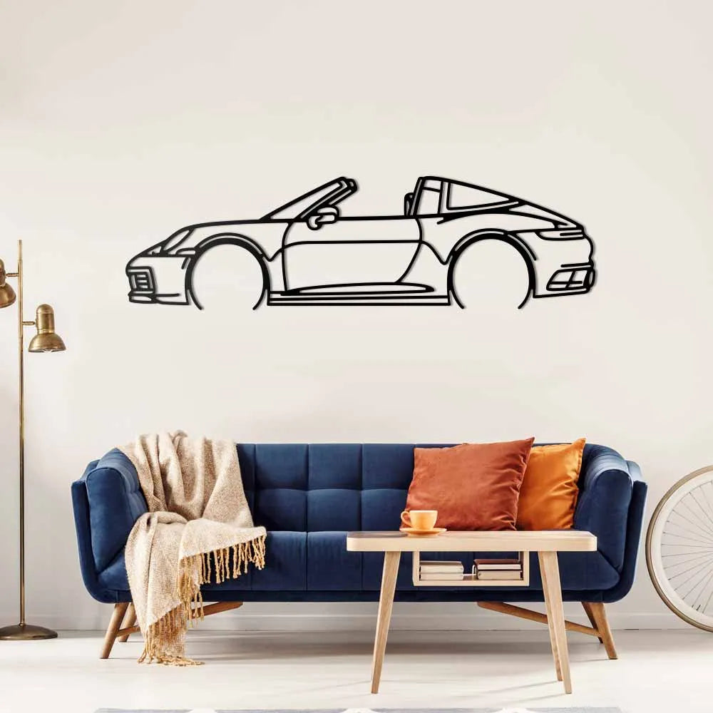 Porsche 911 Targa Model 992 Detailed