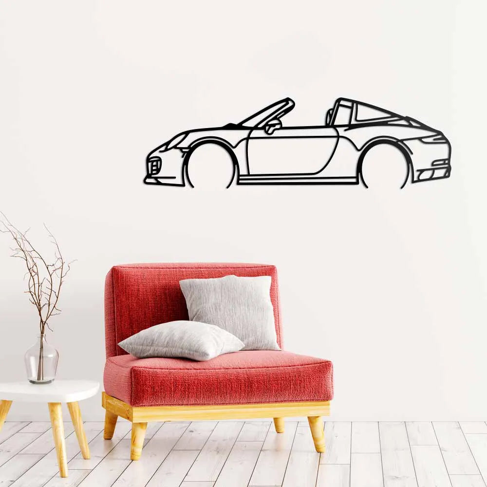 Porsche 911 Targa Model 991 Detailed