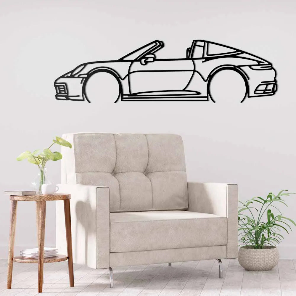 Porsche 911 Targa Model 992 Detailed