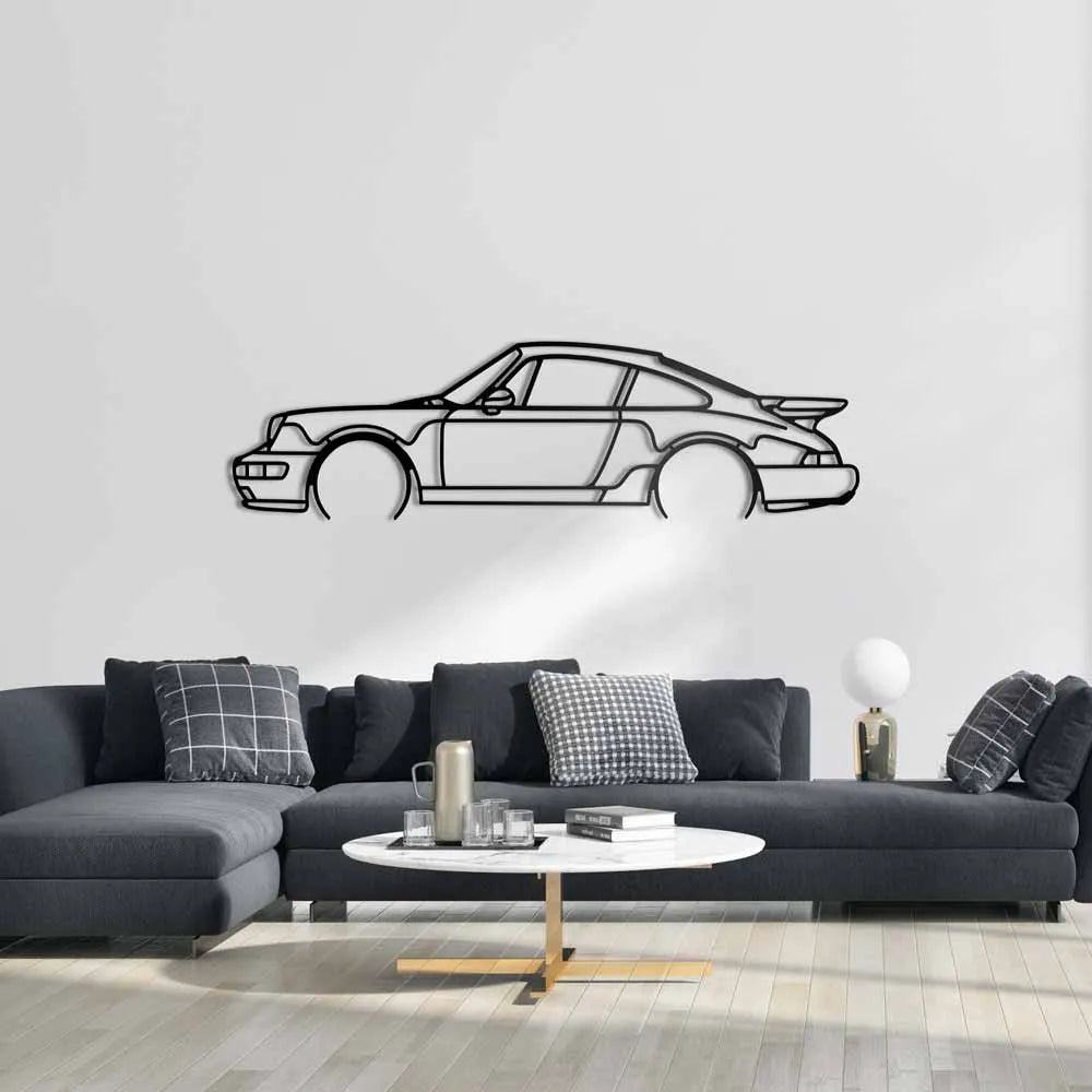Porsche 911 Turbo Model 964 Detailed