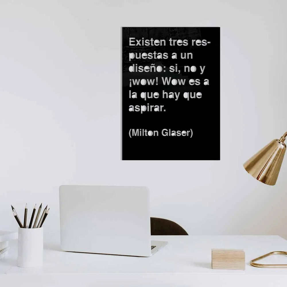 Milton Glaser Estas piezas están fabricadas en Aluminio Ligero, Lacados al horno y con una garantía ilimitada son únicos y exclusivos, aportando un efecto visual a cualquier rincón totalmente diferente a lo que hayas visto hasta ahora, deslumbran, brillan y destacan.