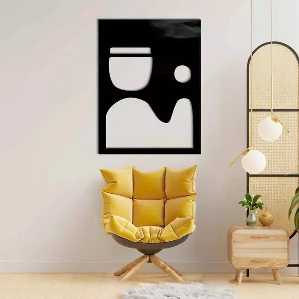 Cuadro abstracto Forma Nº1 - decora tu pared con cortayrecorta