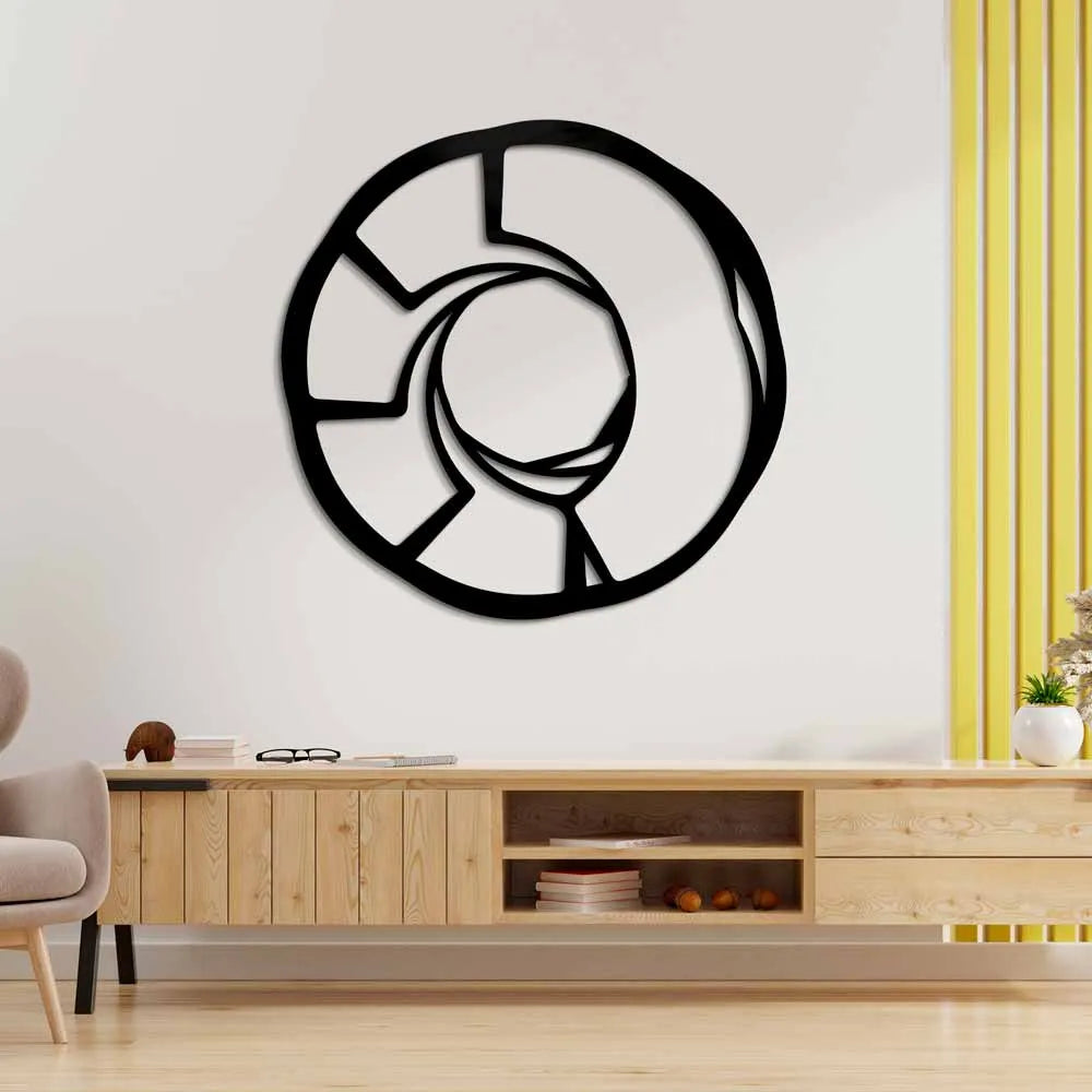 Cuadro decoración modelo Circle - Corta y Recorta