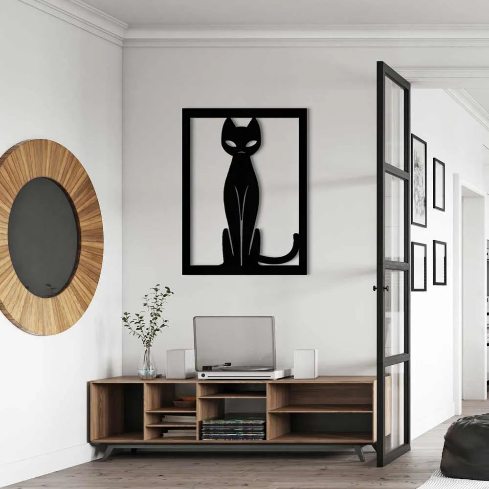 MALASOMBRA CAT Los cuadros de animales son la nueva tendencia decorativa de esta temporada. Utilizarlas para decorar una pared animará tu espacio y aportará un estilo salvaje a tu hogar