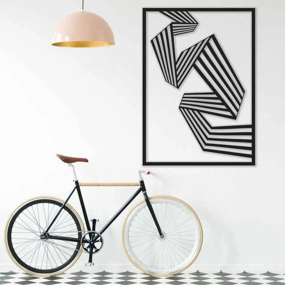 Cuadro modelo "todo es la perspectiva" - Colección Abstractos de Cortayrecorta