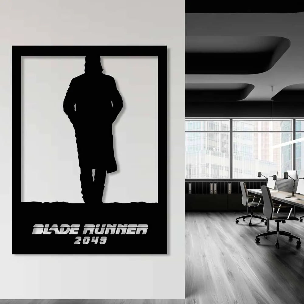 Blade Runner 2043 Fabricadas en Aluminio Cristal lacada al horno, La garantía del color es ilimitada incluso en exteriores, Únicos y exclusivos, aportan un efecto visual diferente a cualquier rincón, deslumbran, brillan y destacan, como TÚ